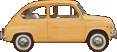 Image for a Orange fiat 600