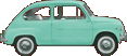 Image for a Turquoise fiat 600